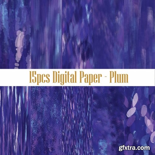 CM - Plum Digital Paper 2381302