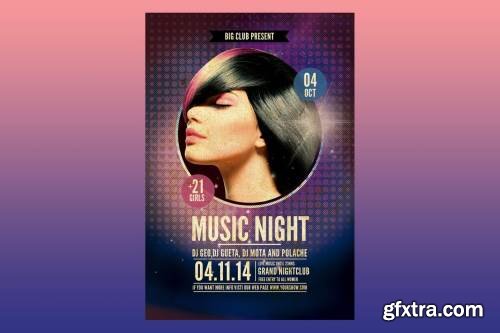 Music Night Flyer Poster