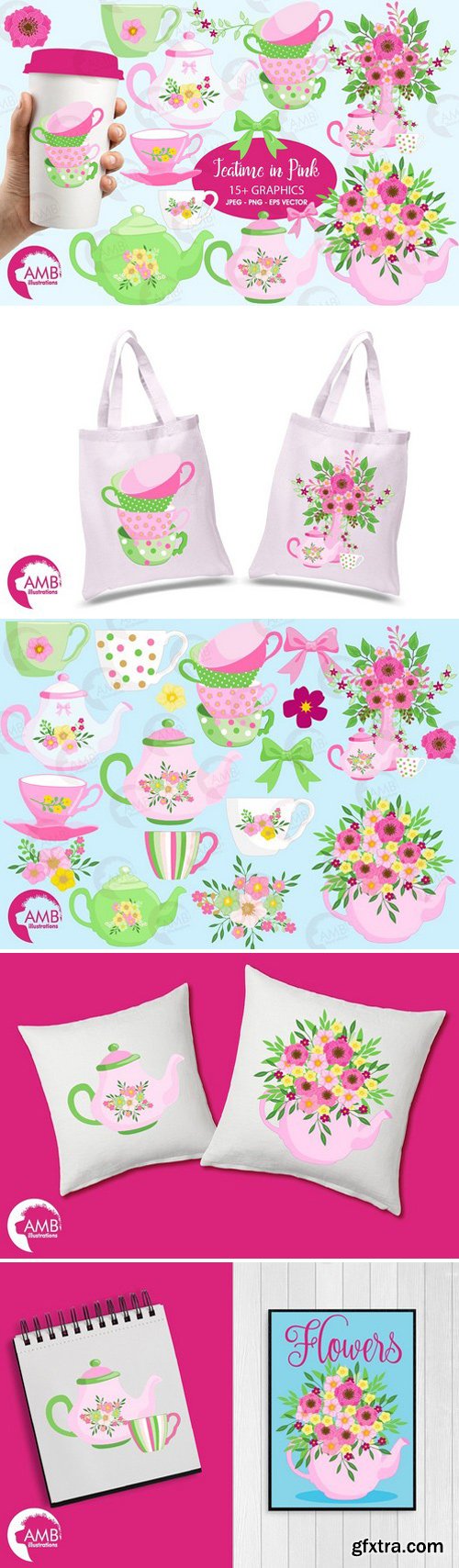 CM - Tea Time Clipart, AMB-1960 2354549