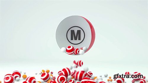 3D Balls Logo Reveal 74012