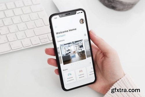 Smart Home Dashboard Mobile Ui - B