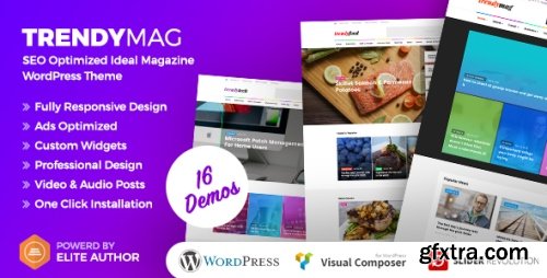 ThemeForest - TrendyMag v1.1 - WordPress News Magazine & Blog Theme - 20433221