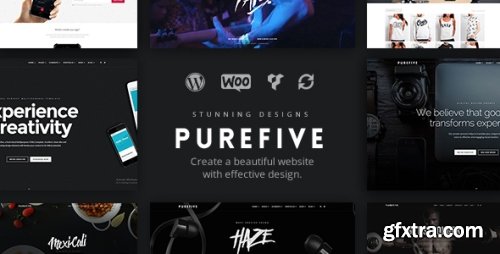 ThemeForest - Purefive v1.0.4 - Multipurpose, Multiconcept WordPress Theme - 17627388