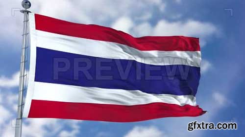 Thailand Flag Animation - Motion Graphics 74375