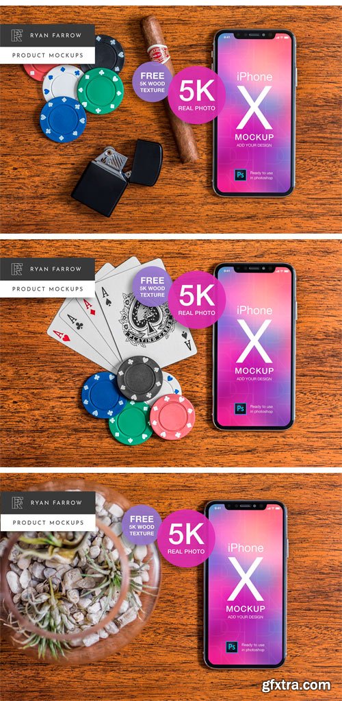 CM - iPhone X Mockup MEGA BUNDLE 2371074