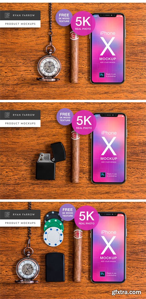 CM - iPhone X Mockup MEGA BUNDLE 2371074