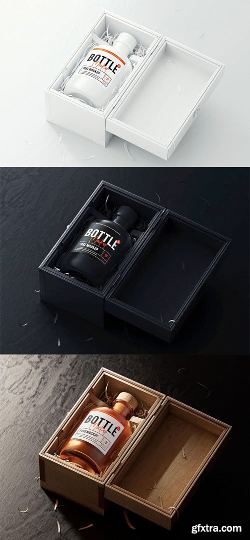 Bottle PSD Mockups