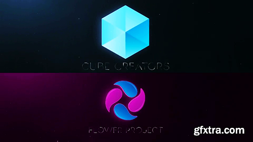 Videohive 3D Minimal Dark Logo Reveal 19566740