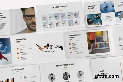 Apparel Product Launching Powerpoint Template