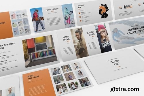 Apparel Product Launching Powerpoint Template