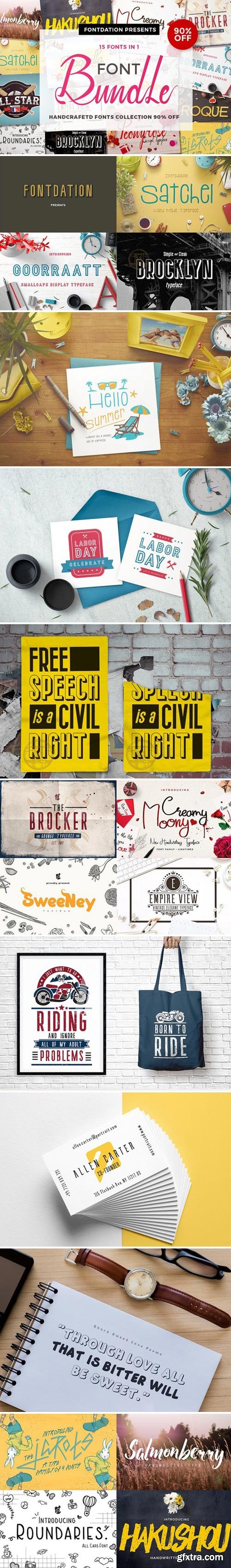 CM - Handcrafted Font Collection 2347885