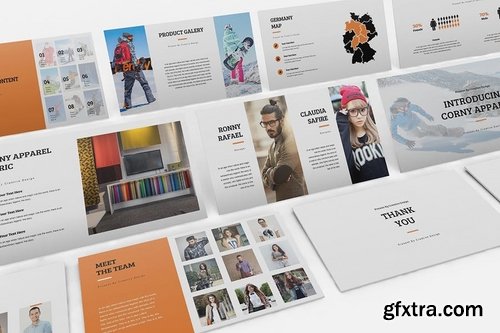 Apparel Product Launching Keynote Template