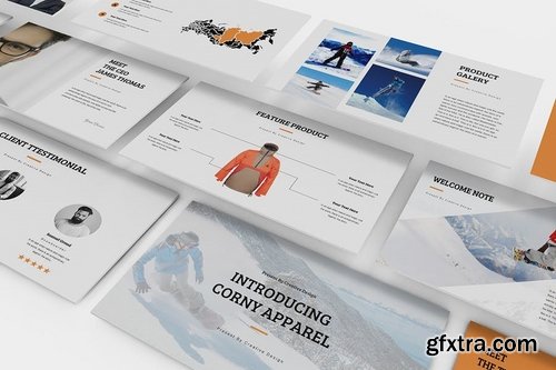 Apparel Product Launching Keynote Template