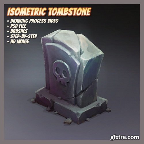 Gumroad - Isometric Tomb Stone