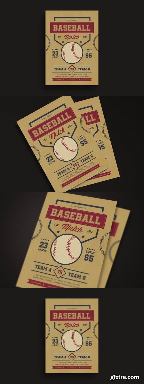 Baseball match Flyer