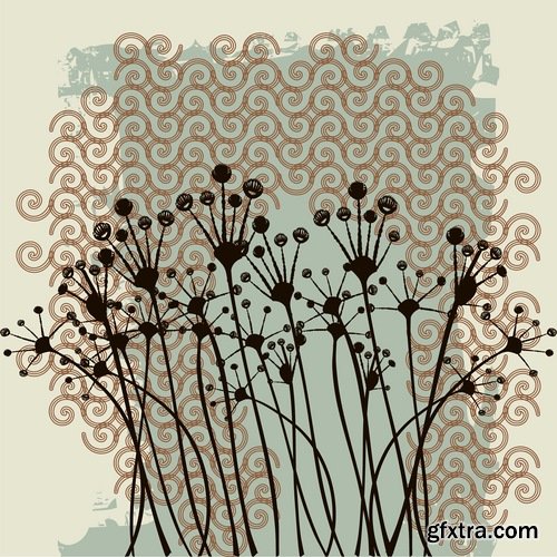 Abstract illustration for t-shirt clothes background is a pattern 25 EPS