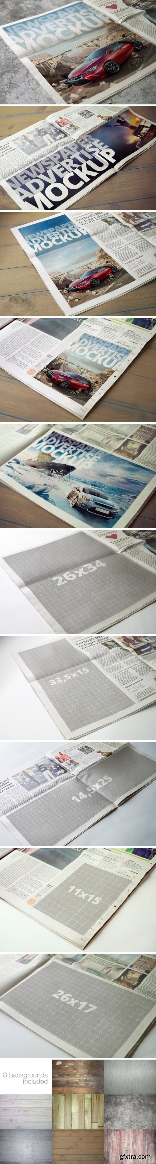 CM - Newspaper Advertise Mockup v2 2144194