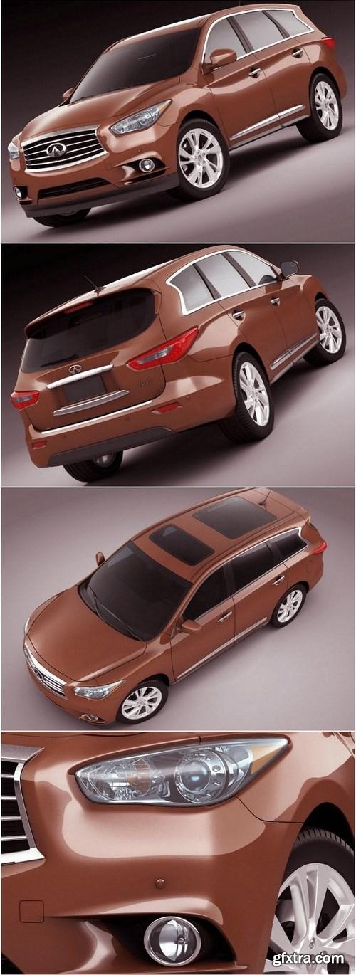 Infiniti JX 2013 3d Model