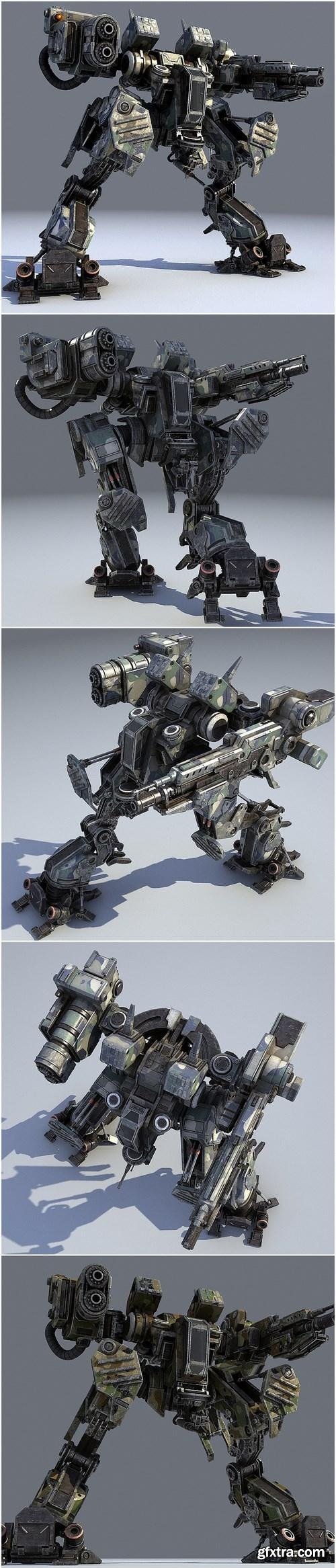 Robot MW 3D Model