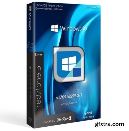 Windows 10 Pro RS3 v1709.16299.371 En-us x64 April2018 Pre-Activated