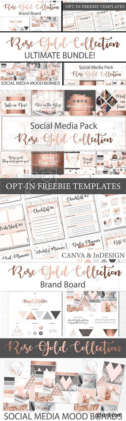 CreativeMarket - Rose Gold Bundle - Entire Collection 2418082