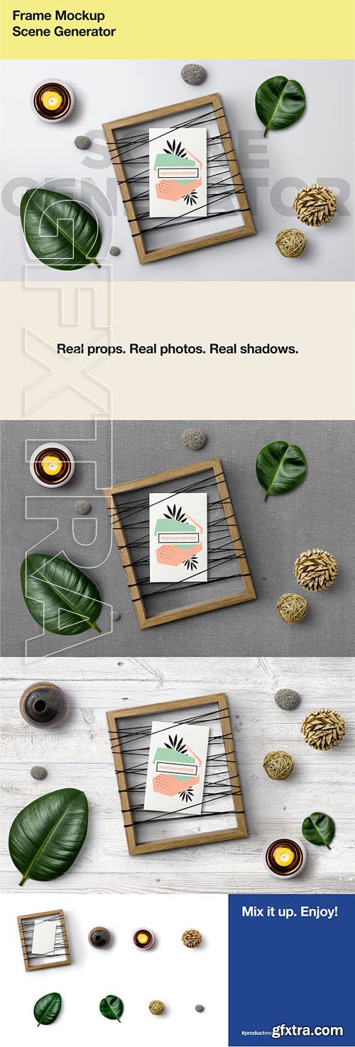 CreativeMarket - Picture Frame Scene Generator 2412778