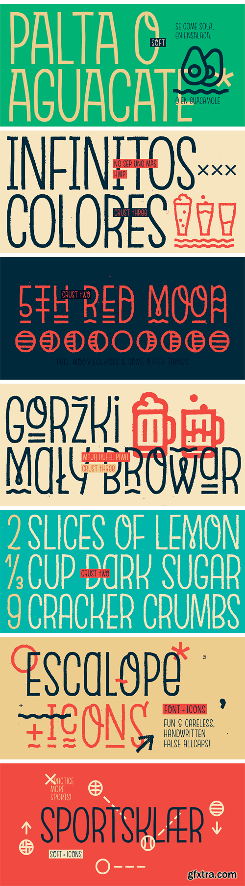 Escalope Font Family