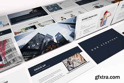 Modern Construction Google Slides Template