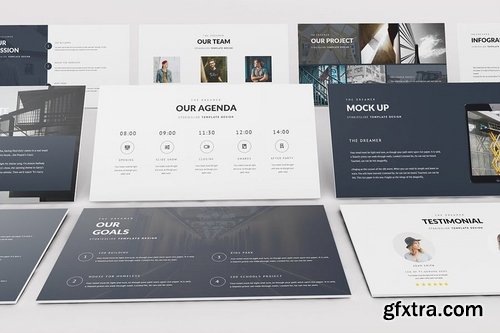 Modern Construction Keynote Template