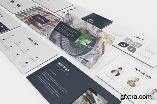 Modern Construction Google Slides Template