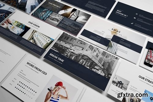 Modern Construction Keynote Template