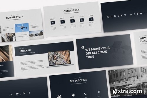 Modern Construction Google Slides Template