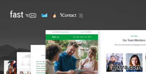 ThemeForest - Fast v1.0 - Responsive E-mail Template + Online Access - 20442106