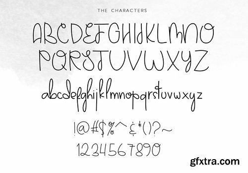 CM - Darlington Park - Handwritten Font 2360255