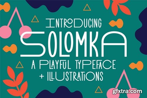 CM - Solomka - Sans Condensed Typeface 2369650