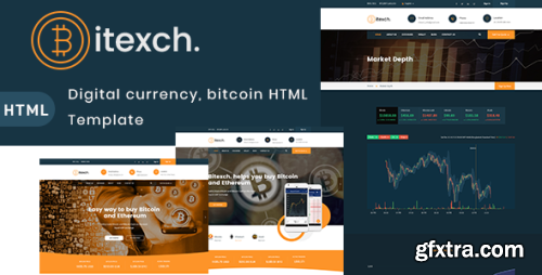 ThemeForest - Bitexch Digital Currency and Bitcoins v1.0 - HTML Template - 21597238