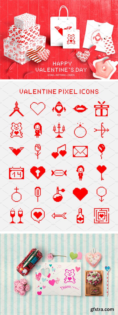 CM - Valentine Pixel Set 2272090