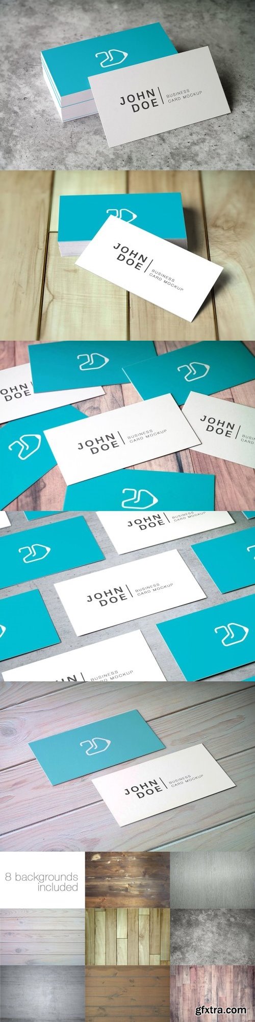 CM - 90x50 Business Card Mockup v3 2144222