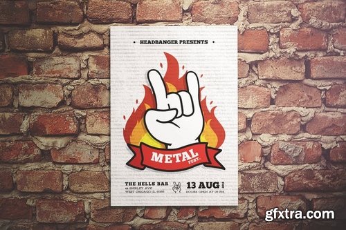 Rock Music Flyer