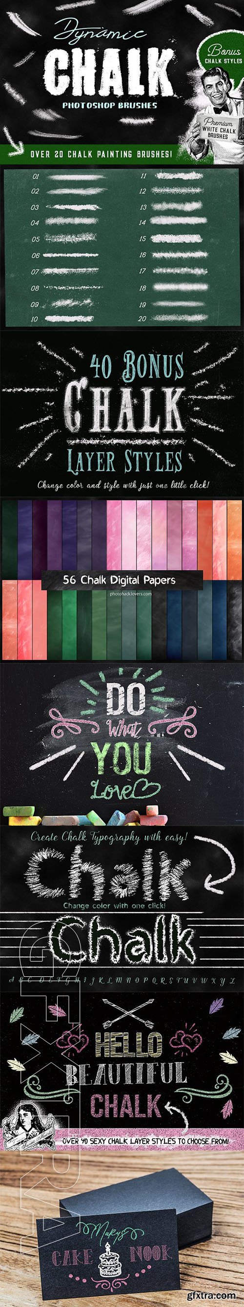 CreativeMarket - Photoshop brushes chalk & Styles 2414891