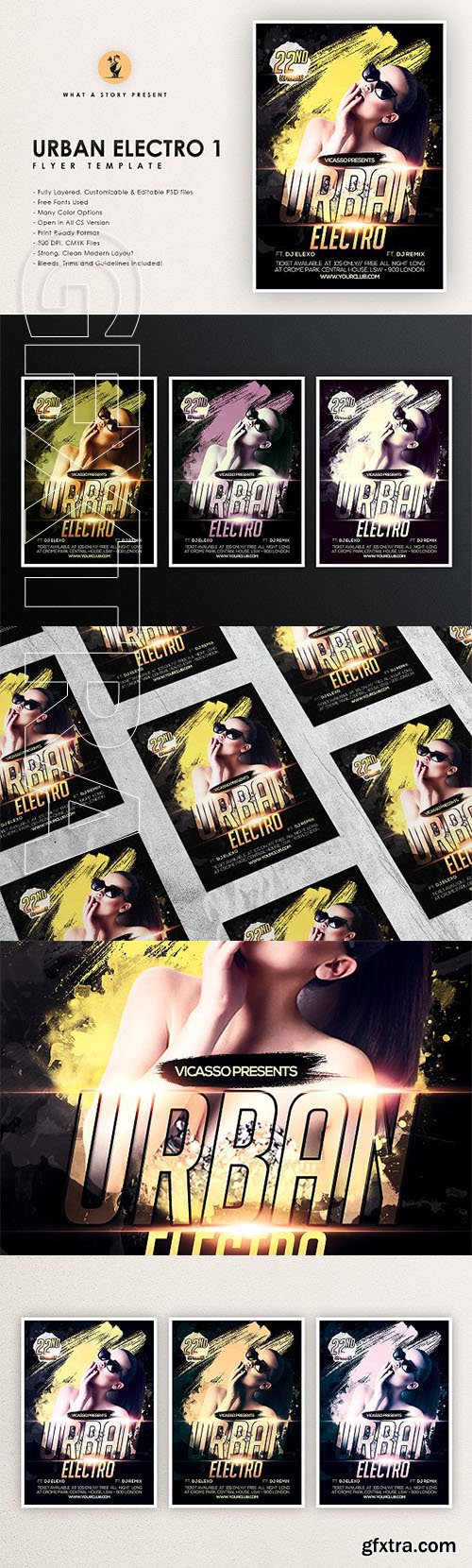 CreativeMarket - Urban Electro Party 1 2442920