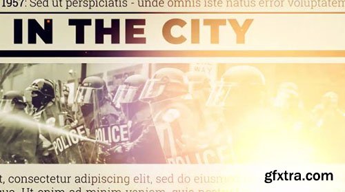 Newspaper Investigation - Premiere Pro Templates 75968