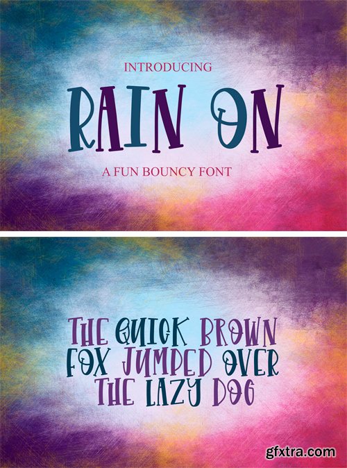 CM - Rain On - Font 2370609