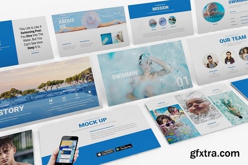 Swimming Keynote Template