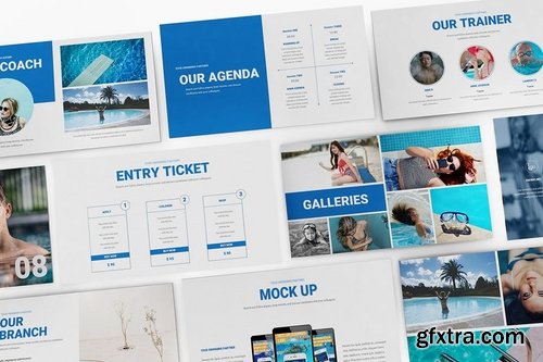 Swimming Keynote Template