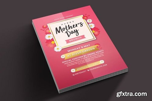 Mothers Day Brunch Flyer