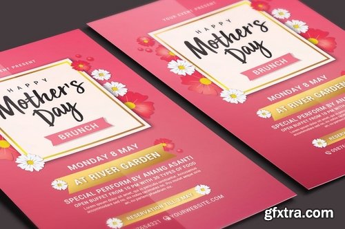 Mothers Day Brunch Flyer