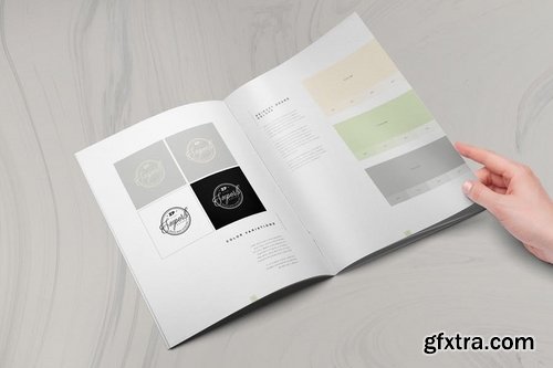 Prestige - Brand Book Template - 26 Pages