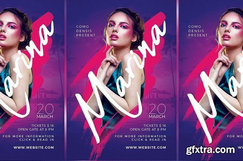 CM - Dj Club Party Flyer Templates v4 2377506