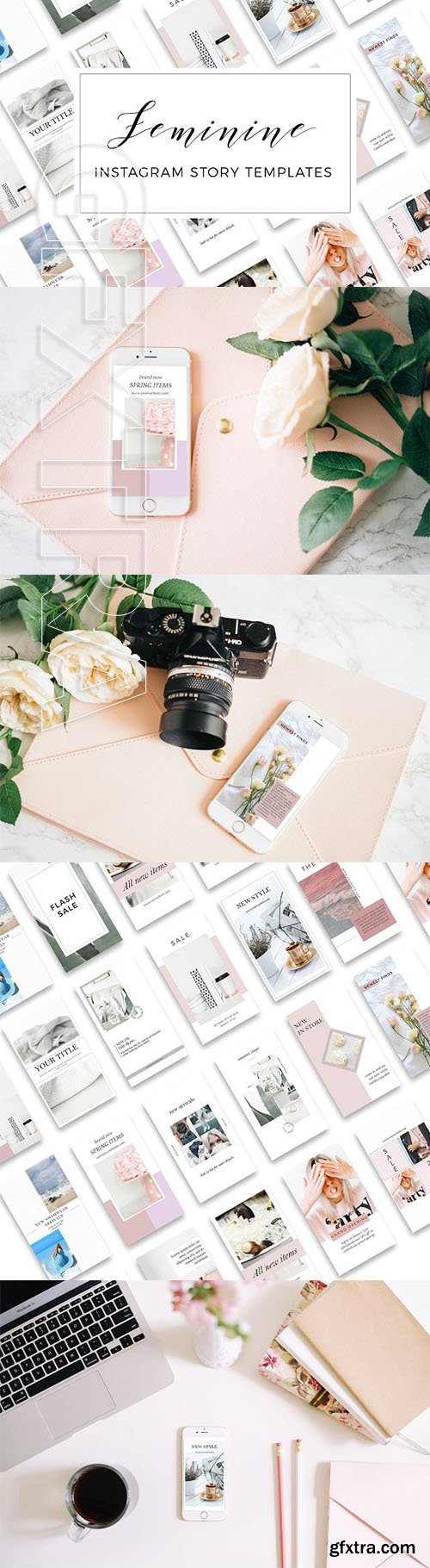 CreativeMarket - Instagram Story Templates 2413732